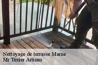 Nettoyage de terrasse 51 Marne  Mr Texier Artisan
