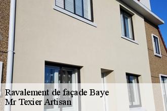 Ravalement de façade  baye-51270 Mr Texier Artisan