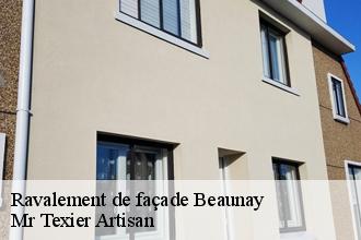 Ravalement de façade  beaunay-51270 Mr Texier Artisan