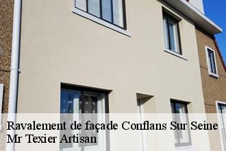 Ravalement de façade  conflans-sur-seine-51260 Mr Texier Artisan