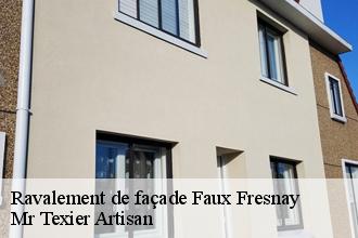 Ravalement de façade  faux-fresnay-51230 Mr Texier Artisan