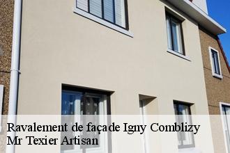 Ravalement de façade  igny-comblizy-51700 Mr Texier Artisan
