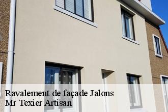 Ravalement de façade  jalons-51150 Mr Texier Artisan