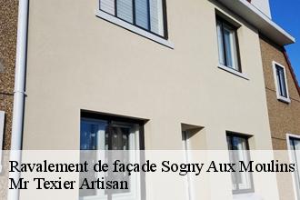 Ravalement de façade  sogny-aux-moulins-51520 Mr Texier Artisan