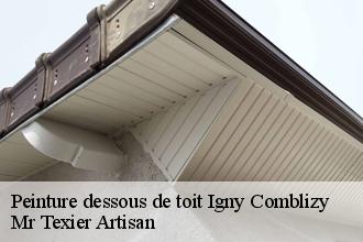 Peinture dessous de toit  igny-comblizy-51700 Mr Texier Artisan